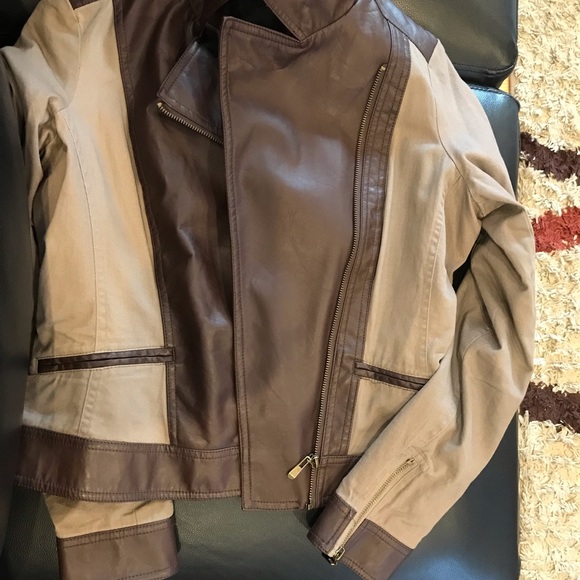 ✨Mixed Leather Material Jacket✨ - Picture 7 of 7